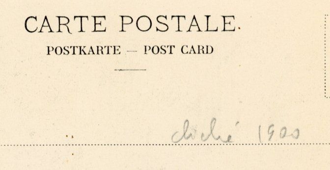 Cartoline postali: Münster   VS   im Goms       ca. 1900 – Usato da Brig venduto da Valcards54 1