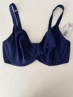 TRIUMPH, Bikini-Top SUMMER GLOW, Grösse 44G, Dunkelblau