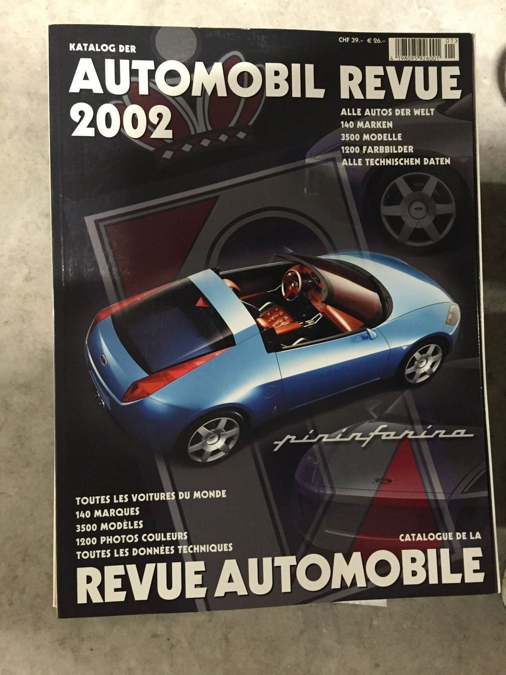Riviste & Magazine: automobil revue 2002 – Usato da Reinach AG venduto da rares75