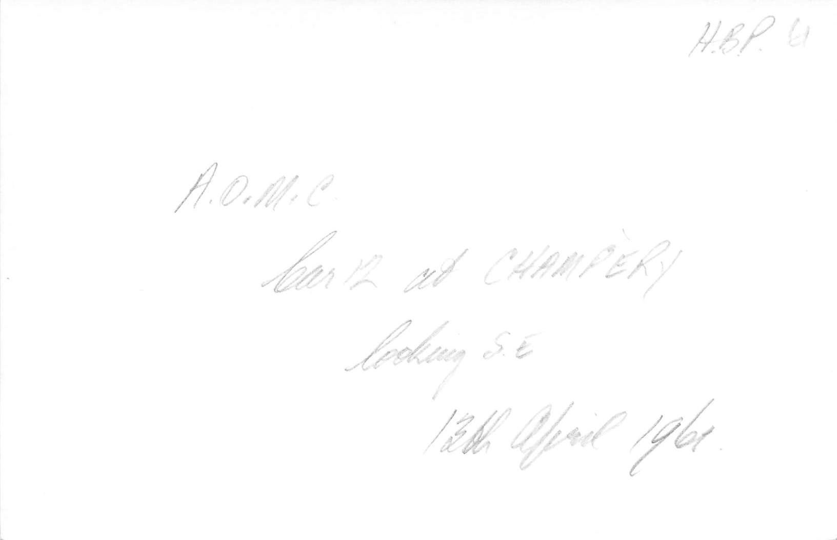Cartoline postali: Champéry (VS) AOMC Bahnhof Champéry Bahn – Usato da Biasca venduto da Blenio71 1