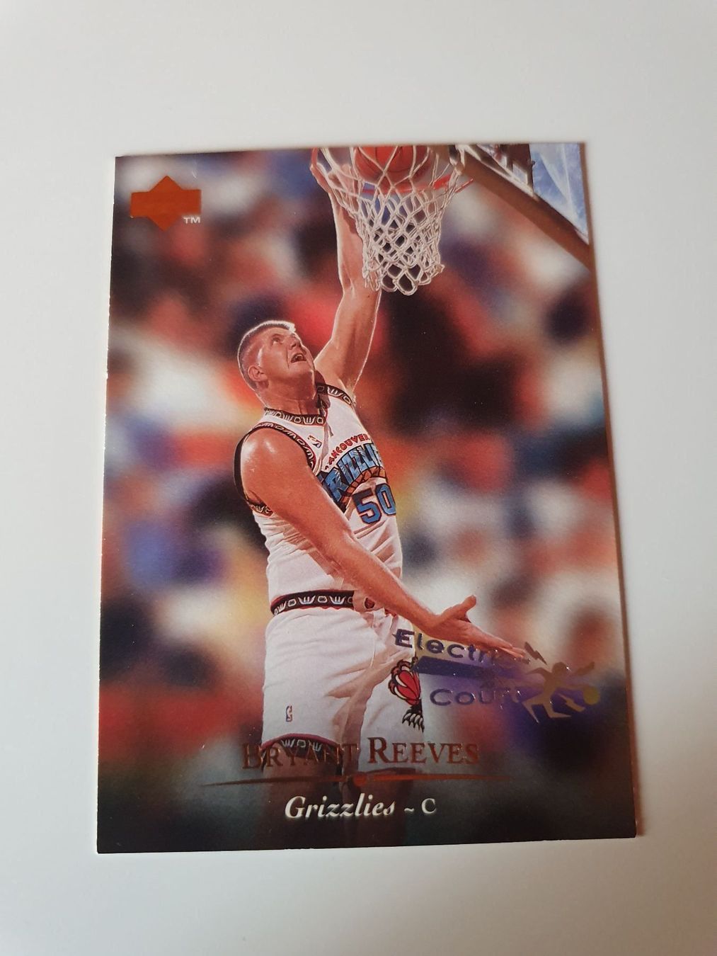Carte collezionabili: Upper Deck Bryant Reeves 95 Grizzlies – Usato da Oberdorf BL venduto da BaldenEagle