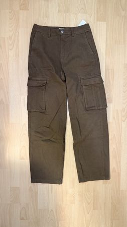 Pantalon cargo marron taille 36