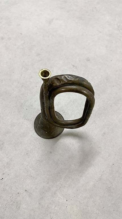 Strumenti musicali: Antikes Signalhorn aus Messing – Usato da Rüthi (Rheintal) venduto da PeterKessler 1