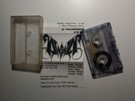 Dawn band rare promo tape 1993 black metal