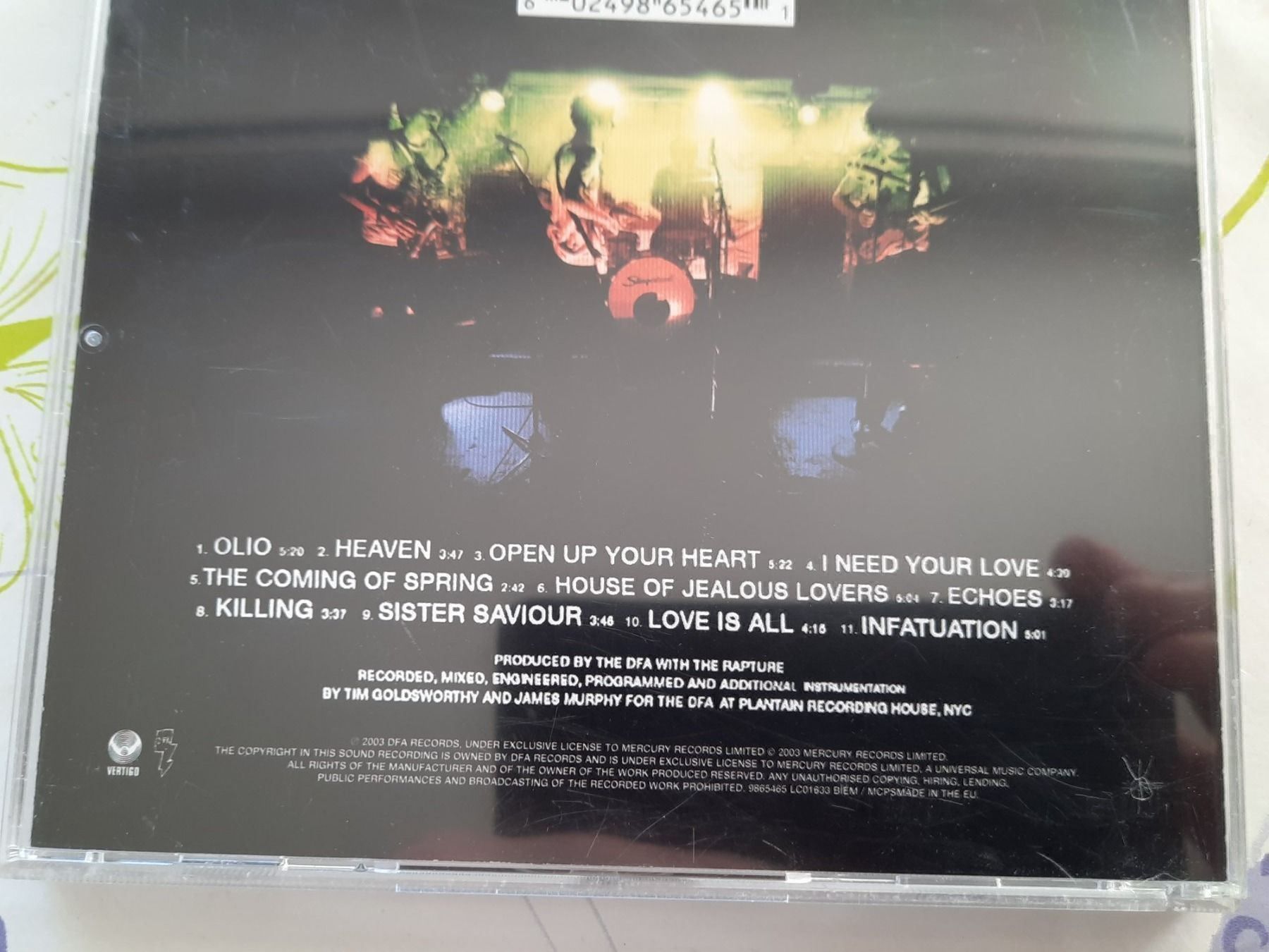 CD: CD The Rapture - Echoes – Usato da Pully venduto da bro_n52j 2