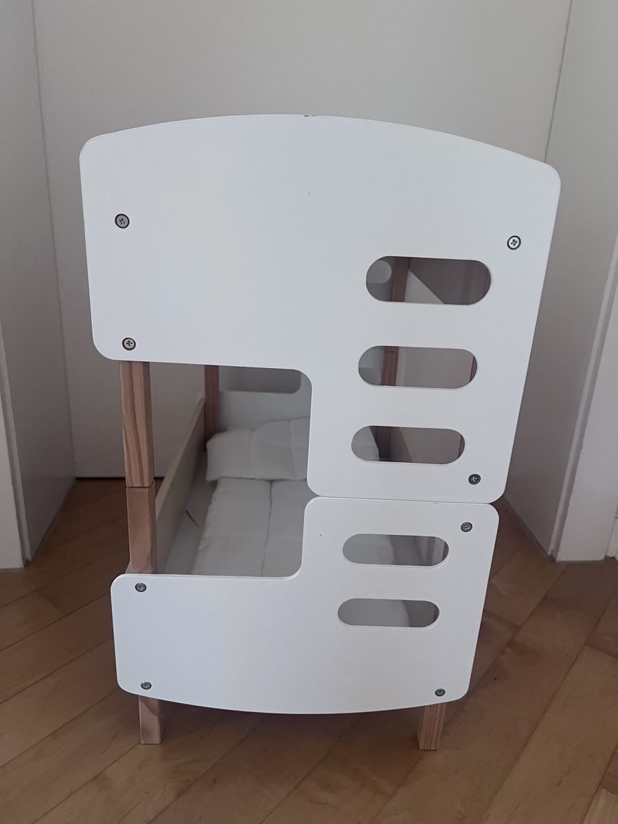 Giocattoli: Lit superposé pour poupées bois blanc – Usato da Zürich venduto da evebleu 3