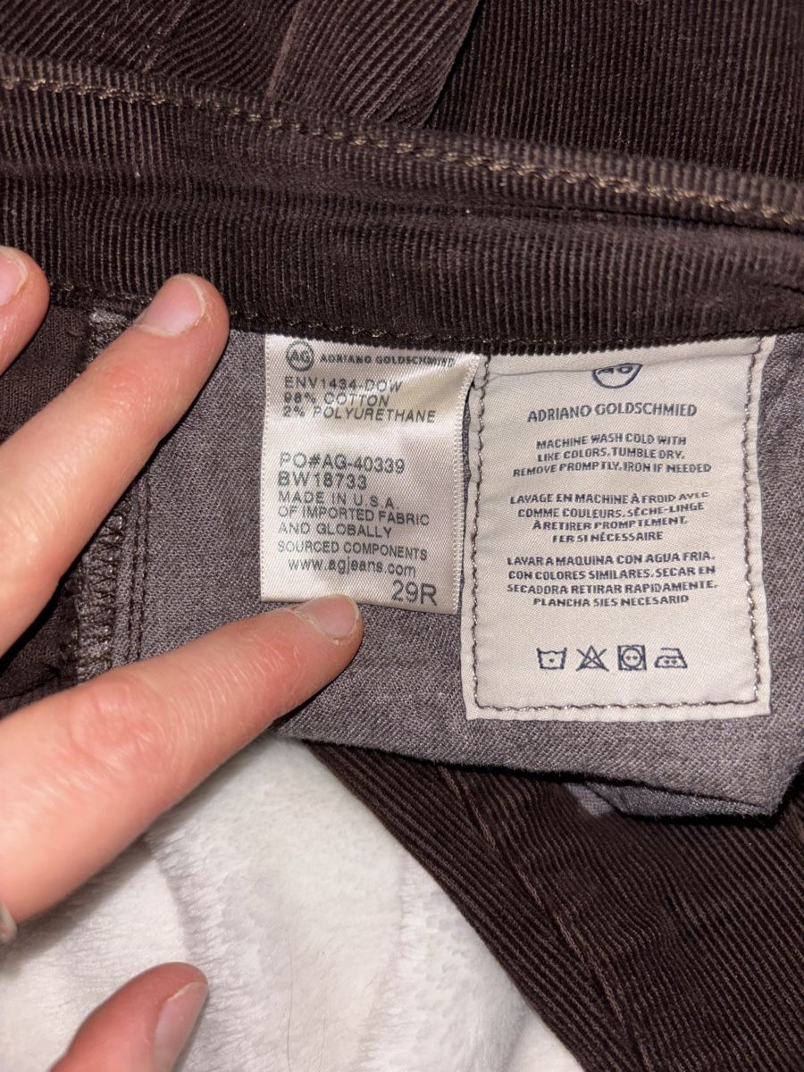 Pantaloni: Pantalon marron Adriano goldschmied – Usato da Saxon venduto da and_9qkg 2