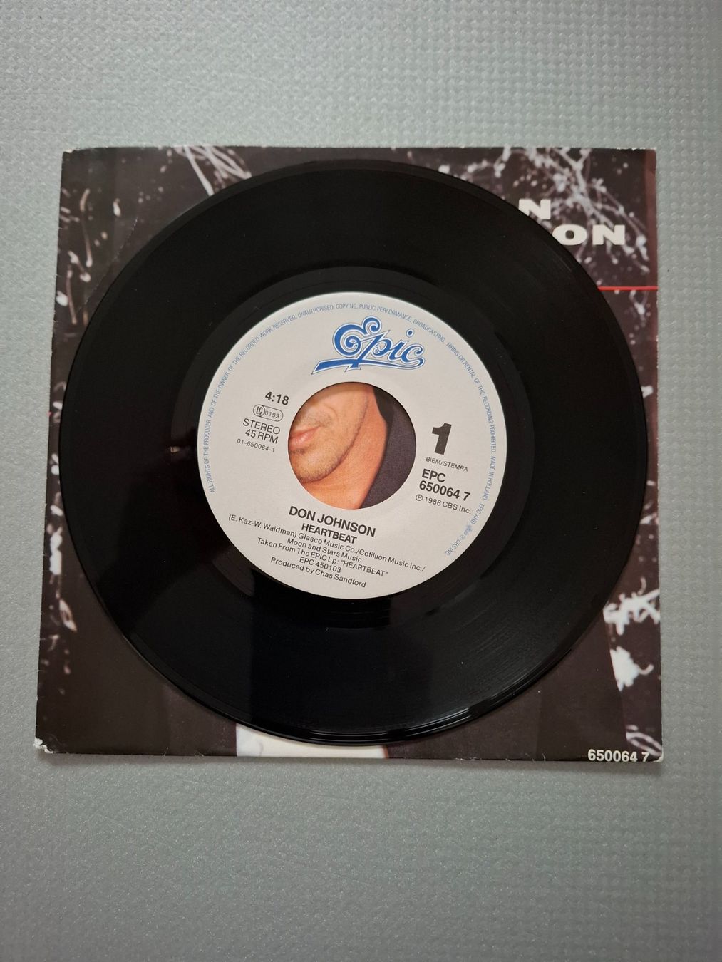 Dischi in vinile: Don Johnson - Heart Beat – Usato da Arbon venduto da pendulum 1