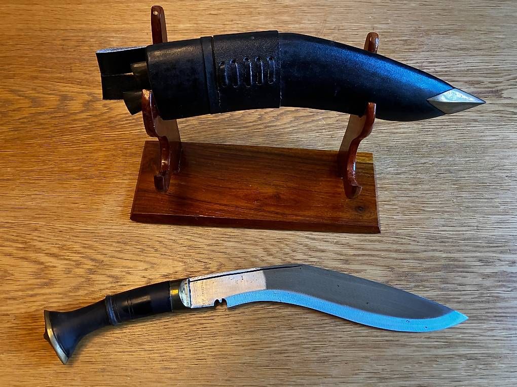 Besteck: Original Kukri aus Nepal – Gebraucht aus Varen von mbi_2s2g 1