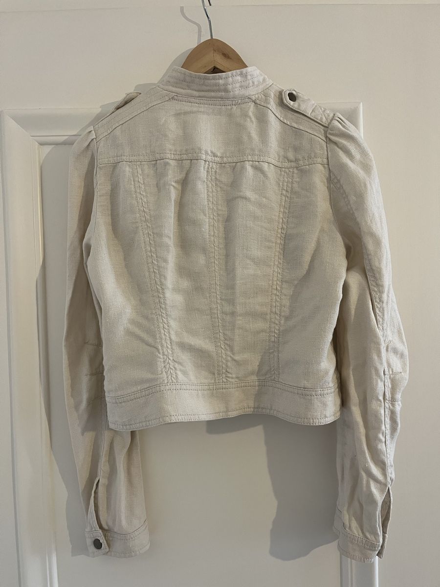 H&M Jacken: H&M Bikerjacke 100% Leinen, Gr. 36 – Gebraucht aus Zürich von vintage_for_you 4