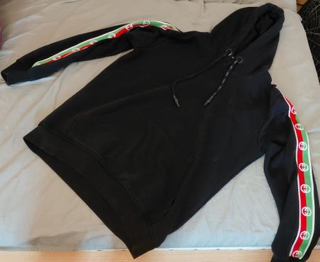 gucci interlocking G stripe hoodie
