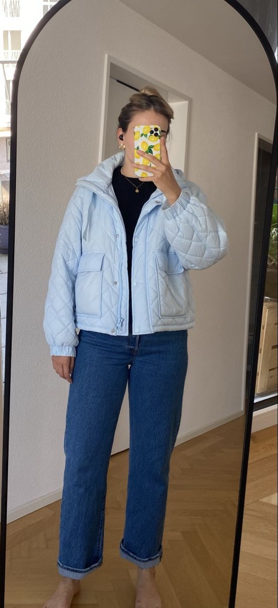 Marc O'Polo Vestes: Steppjacke Marc O'Polo Hellblau Grösse 40 – D'occasion à Emmen par Linda-Bachmann