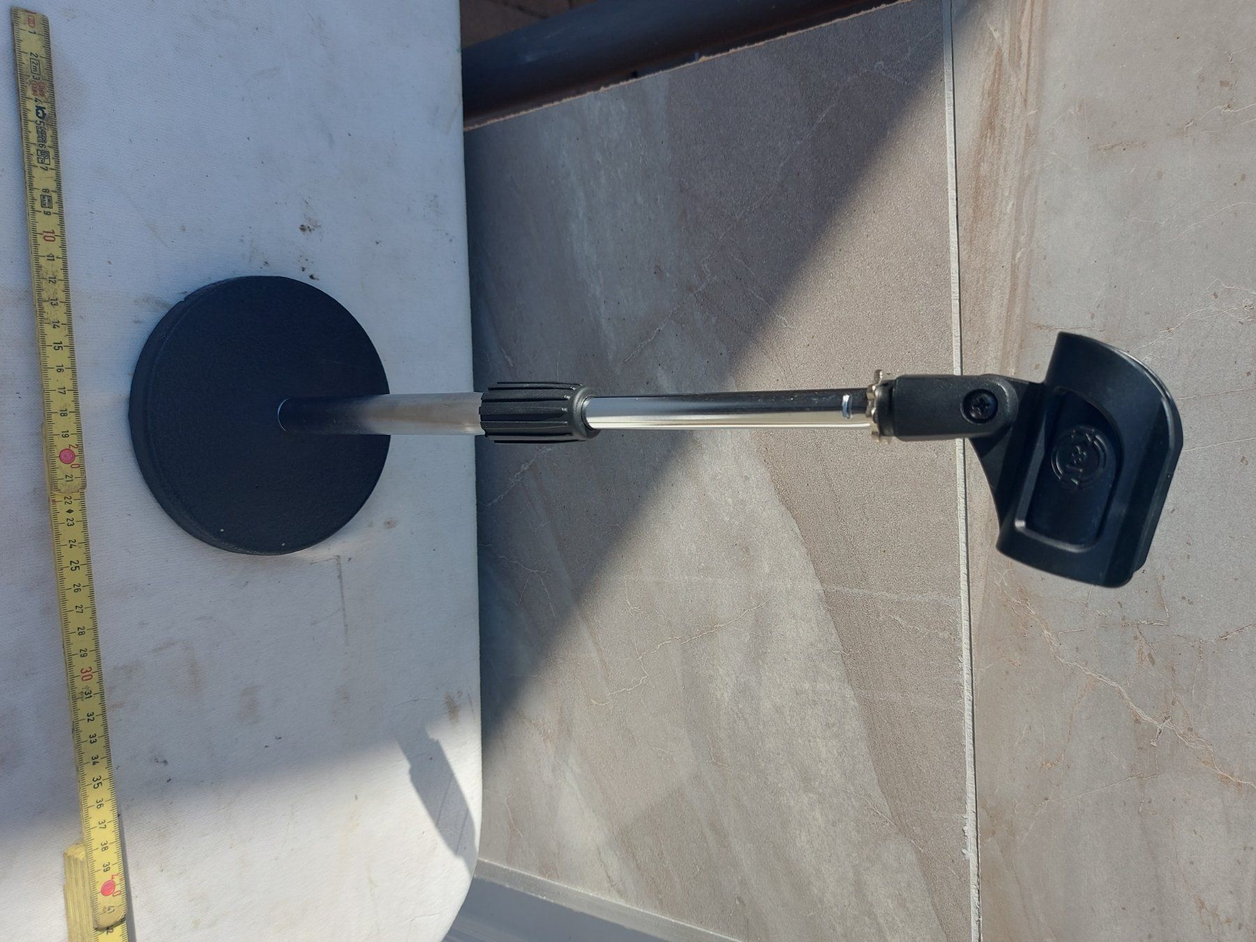Instrumenten-& Notenständer: Mikrofonstativ K&M mit Fuss mit Halter – Gebraucht aus Rheinau von profitronic.shop 7