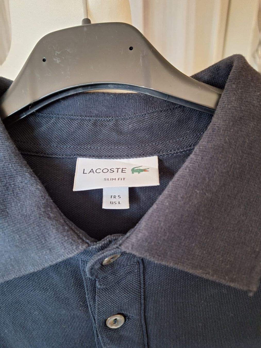 Lacoste Magliette Polo: Lacoste Polo slim fit blau – Usato da Schöftland venduto da Luky3535 1