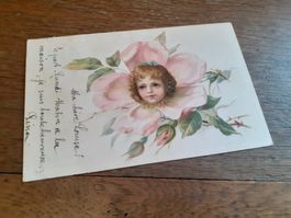 ROSEN BLUETEN MAEDCHEN - VEVEY - 1900 - COLOMBIER