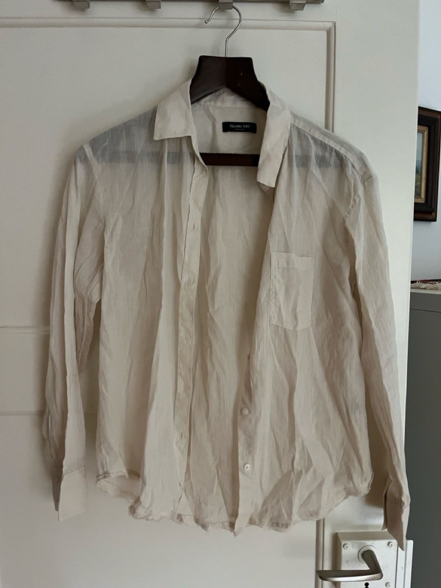Massimo Dutti Blusen: Leinen Hemd Massimo Dutti – Gebraucht aus Basel von manuu123