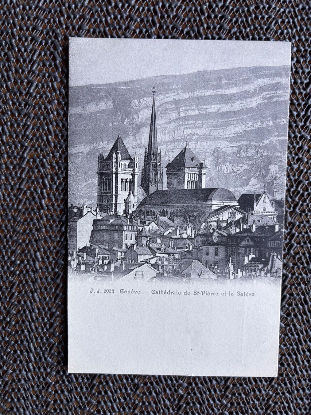 Cartoline postali: 5 anciennes cartes postale Genève – Usato da Châtel-St-Denis venduto da Vaillant1 1