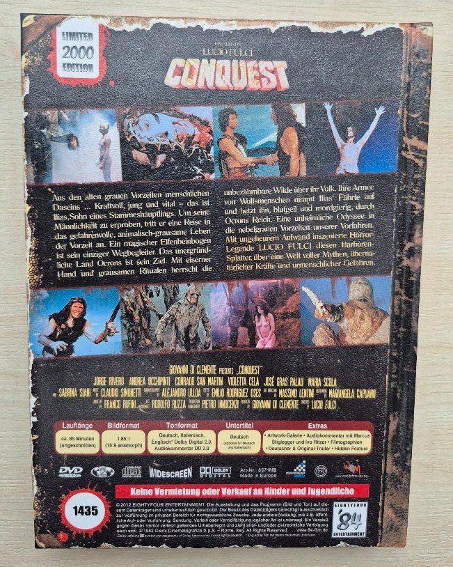 Tutti i DVDs: Conquest  *Mediabook* – Usato da Wettingen venduto da Reviled 1