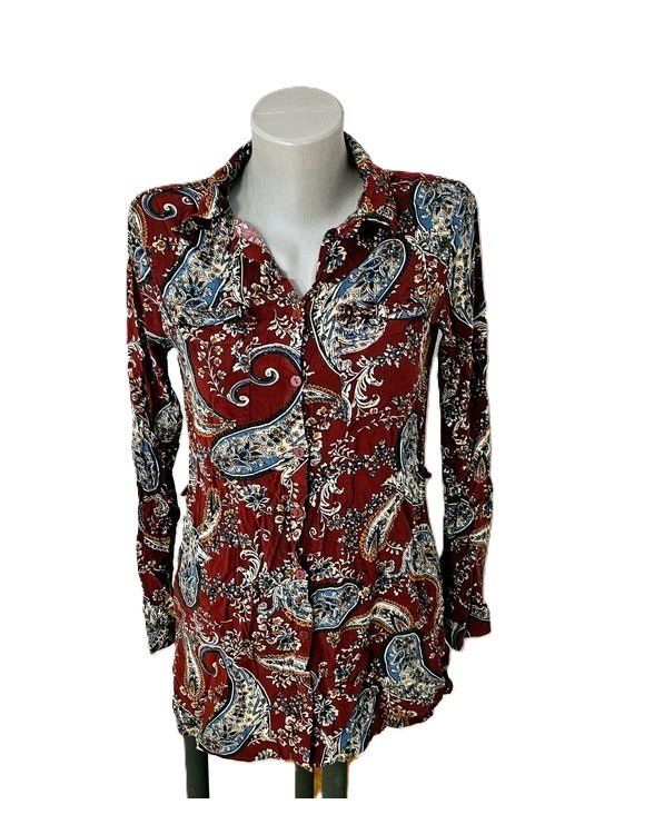 Camicette: Bluse Paisley Retro Boho Vintage Chic Gr. S – Usato da Füllinsdorf venduto da Sunnebliemli7 1