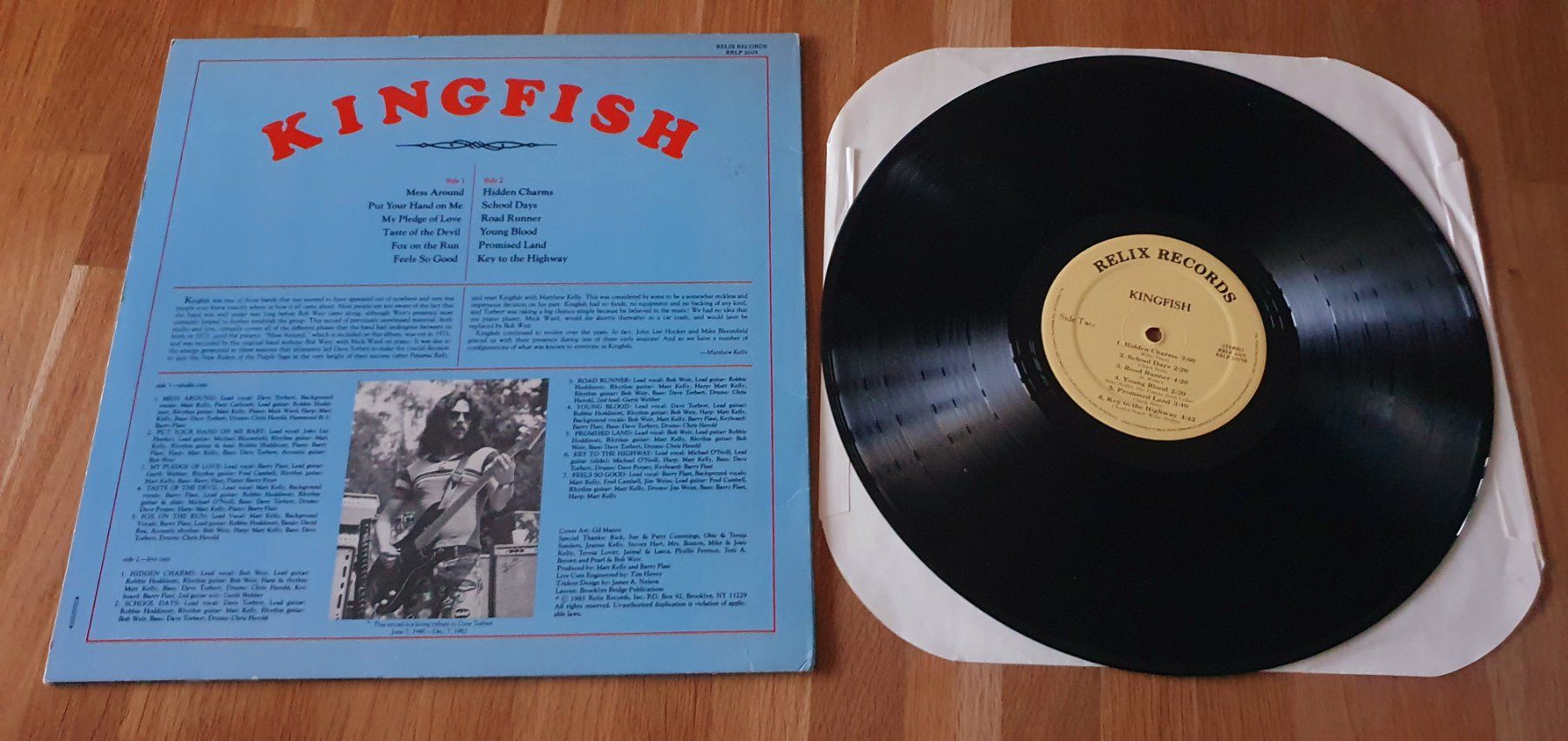 Dischi in vinile: SOUTHERN ROCK: KINGFISH, Same, USA LP, MINT- – Usato da Kreuzlingen venduto da Cdschlumpf 1