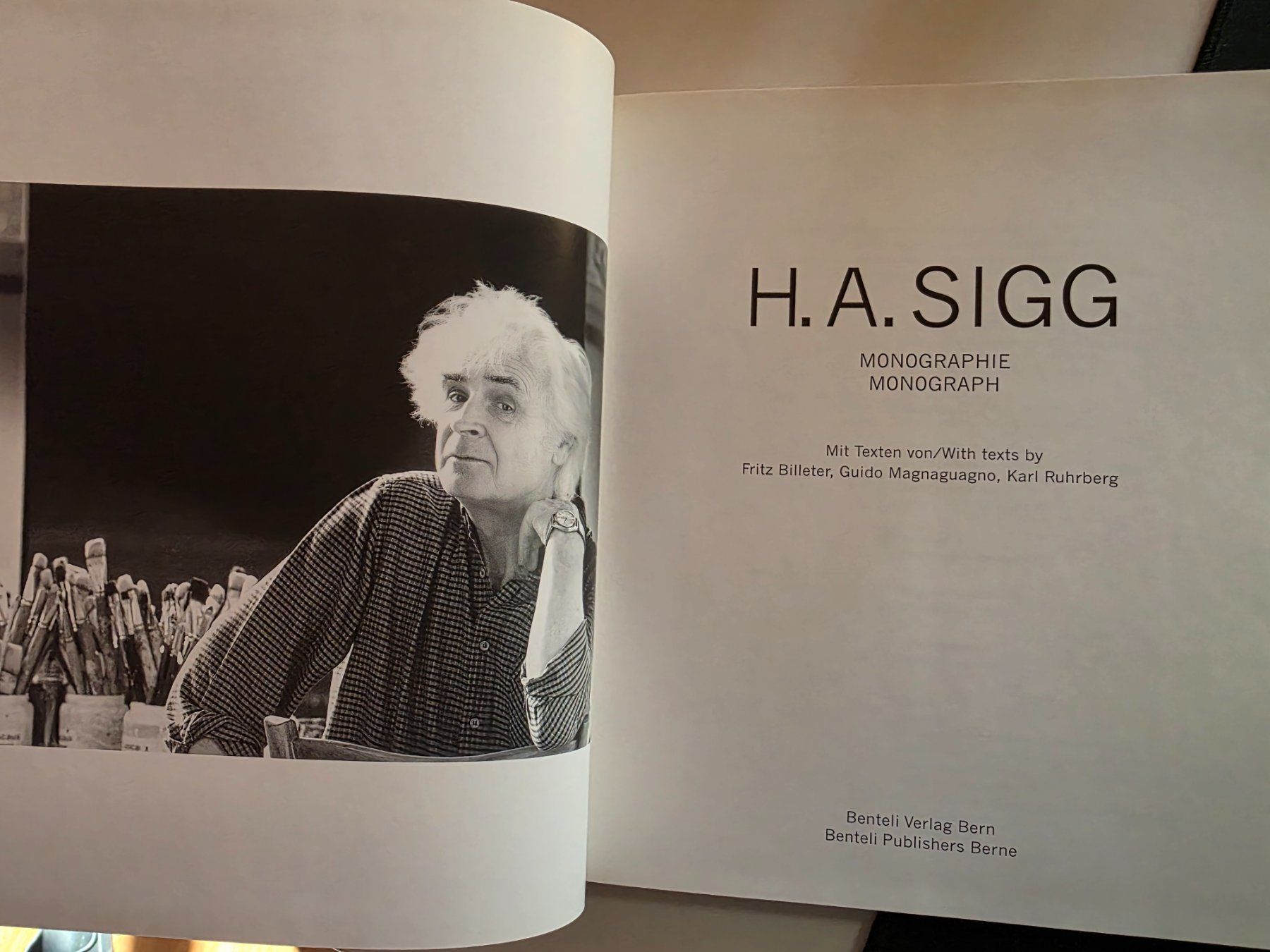 Libri: H. A. Sigg Monographie - Benteli Verlag – Usato da Walterswil BE venduto da Lonitti 2
