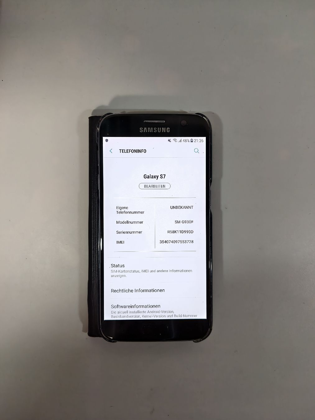 Samsung Telefoni cellulari / Smartphones: Samsung Galaxy S7  – Usato da Ehrendingen venduto da Rocky985 2