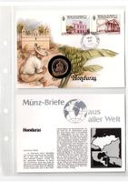 Honduras_1987_Münzbrief mit Beschreibung