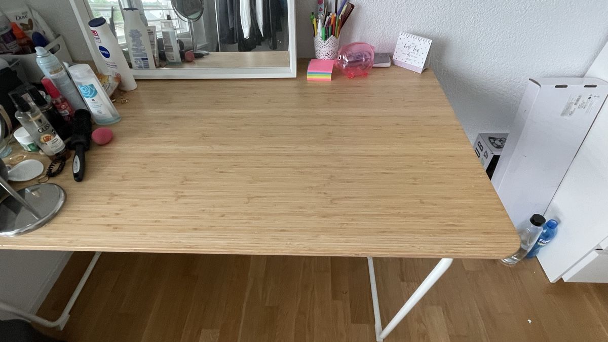 Tisch Bambus von Ikea 150 x 78 cm, 75 cm hoch (Gebraucht) in  Obergerlafingen fr CHF 10  nur Abholung auf Ricardo kaufen