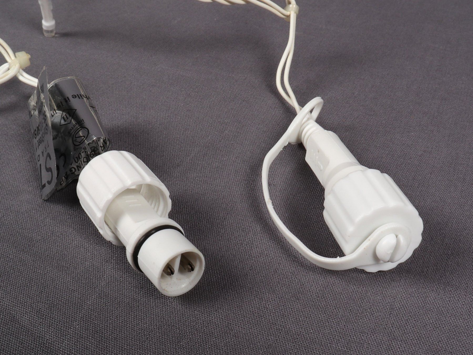 Lichterketten & Leisten: SYSTEM DECOR Lichtvorhang 42-LED 0.8m – Neu (gemäss Beschreibung) aus Steinen von Restwert_Steinen 4
