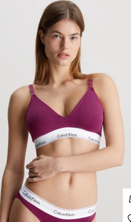 Calvin Klein Triangel BH - purple potion - Neu mit Etikett!
