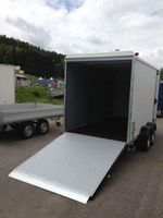 Kofferanhänger Böckmann KT 3015/27 Kastenanhänger mit Rampe