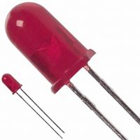 LED Diode Ø5mm Deep Red HLMP-D150 - Set 50 Stk.