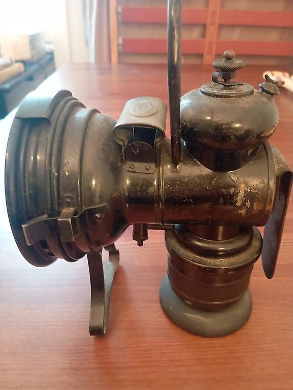 SBB/CFF/FFS Lampade: Eisenbahn Karbid Lampe – Usato da Basel venduto da Petergunn 3