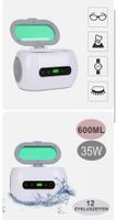 +600ml Mini UltraschallReiniger Reinigungsgerät Brillen Schm