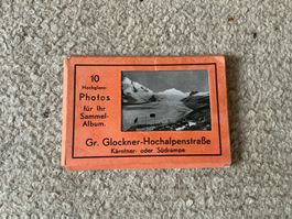 alte Fotos Gr. Glockner-Hochalpenstrasse 10 Stk Konvolut