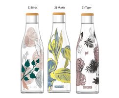 SIGG Glas-Trinkflasche Metis Sumatra 6dl