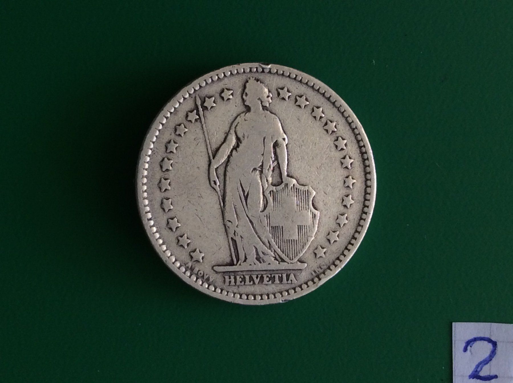 Tutti le monete: 2 francs  1894  Jolie – Usato da Genève venduto da pie_fh2d 1