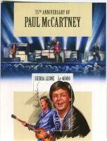 Block "The Beatles. Paul McCartney". Sierra Leone