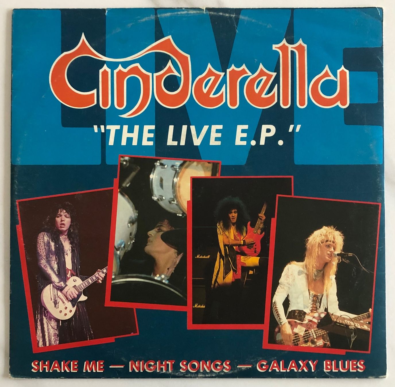 Dischi in vinile: CINDERELLA - THE LIVE E.P. – Usato da Poliez-Pittet venduto da Newtown-Records
