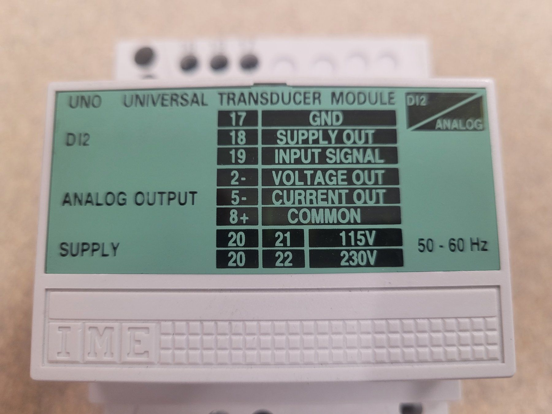 Componenti elettronici: IME UNO Universal Transducer Module DI2 – Usato da Vitznau venduto da Night-Fire 1