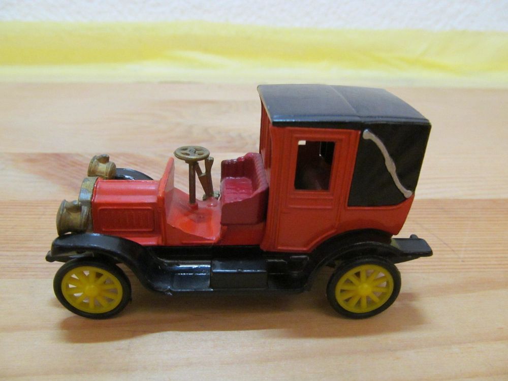 Rami JMK Landaulet Packard 1912 - Miniature 1/43 Rouge, Complète Variante 2 (France)