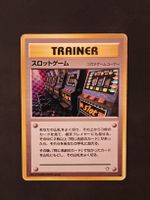 Carte Pokemon "Slot Game" Trainer, rare vintage 