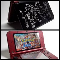 New Nintendo 3DS XL - Neuwertig - Anhänger - Pokémon Bank