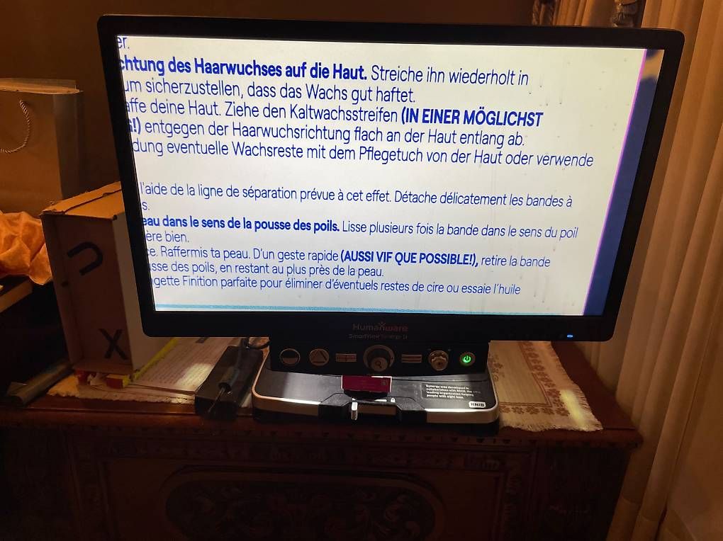 Monitor: Bildschirmlesegerät Humanware SmartView Synergy SI 22" – Usato da Ittigen venduto da Brain-dump 2