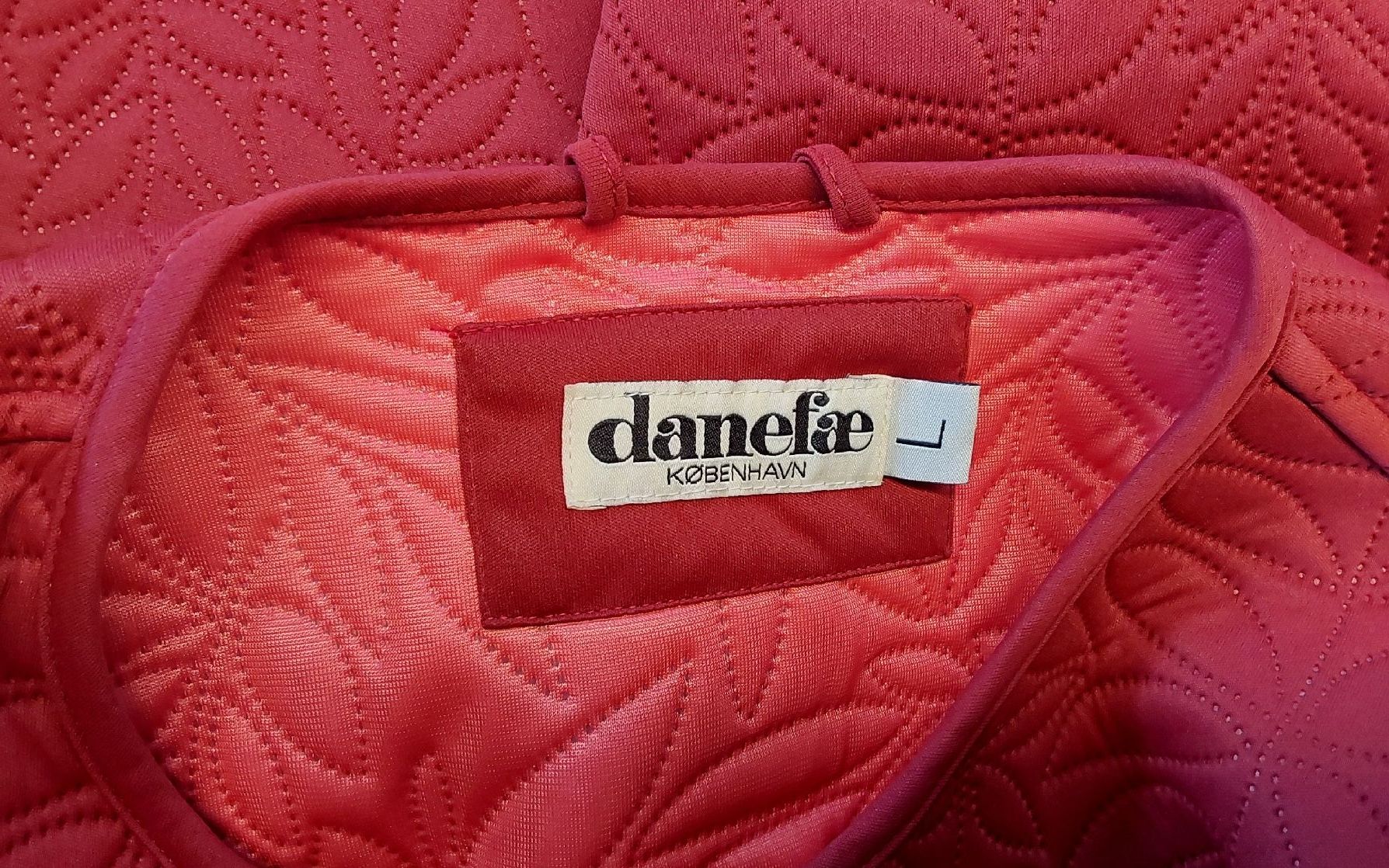 Danefae Mäntel: Mantel Danefae Kopenhagen L rot Polyester – Neu (gemäss Beschreibung) aus Köniz von scopello12 4