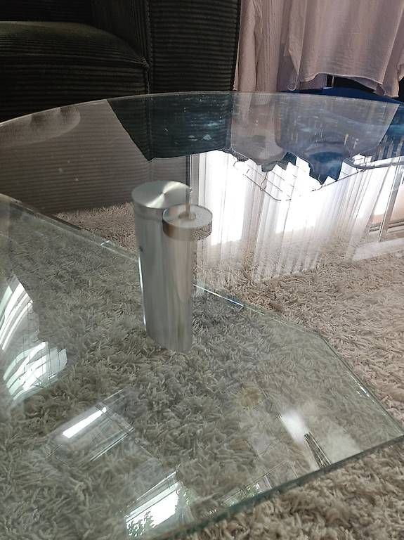 Tavoli: Runder Glas Couchtisch – Usato da Zürich venduto da phiichay 3