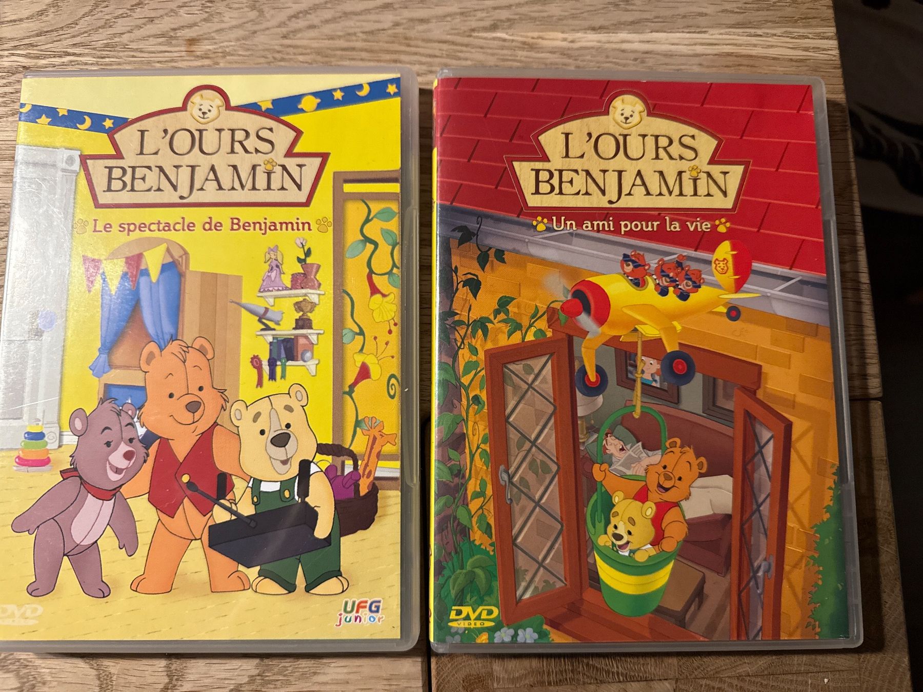 Tutti i DVDs: Lot DVD l ours Benjamin – Usato da Chermignon-Bas venduto da mioumiou34