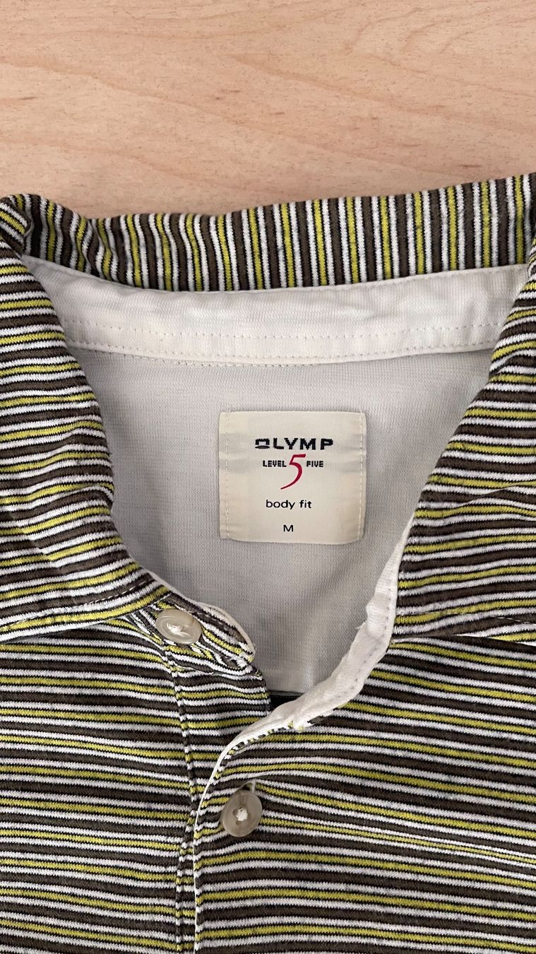 Magliette Polo: Olymp Poloshirt, gestreift, Gr. M – Usato da Wetzikon ZH venduto da Schrungus 1