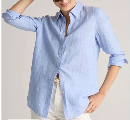 OVP Leinen Short und Bluse Set Gr. M, Top Zustand!