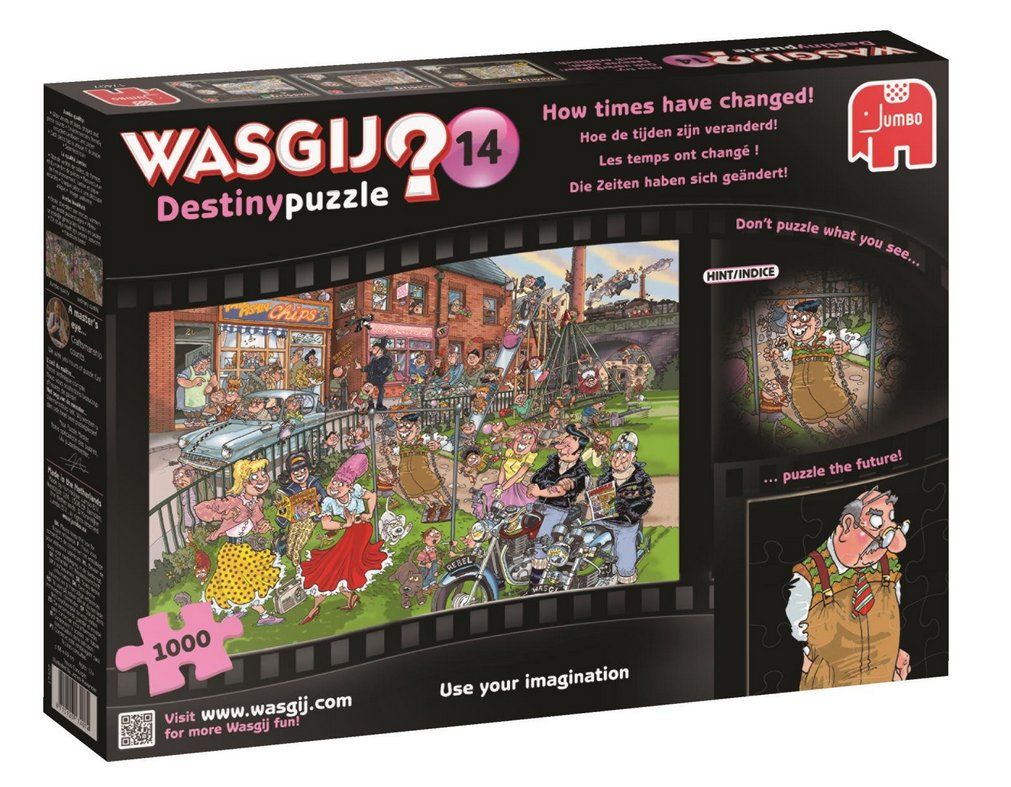 Wasgij Puzzle: Wasgji D14 How times have changed – Nuovo e nell'imballaggio originale da Dagmersellen venduto da FBM-Bacheli